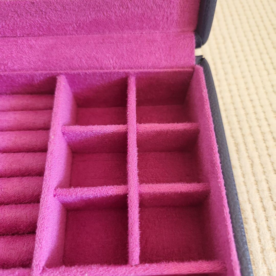 新品未使用　STAR JEWELRY アクセサリーケース ネイビー