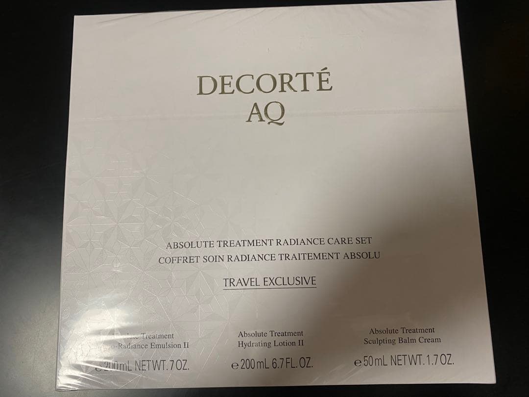 コスメデコルテ　AQ ラディアンス トリートメント ケア セット