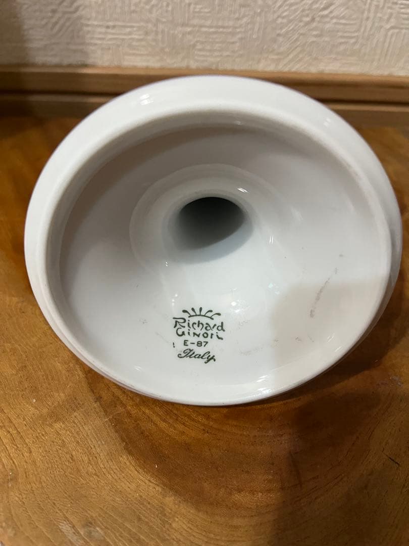 リチャードジノリ　クリッパー　キャンドルスタンド　9cmミニ皿×6枚　美品　レア