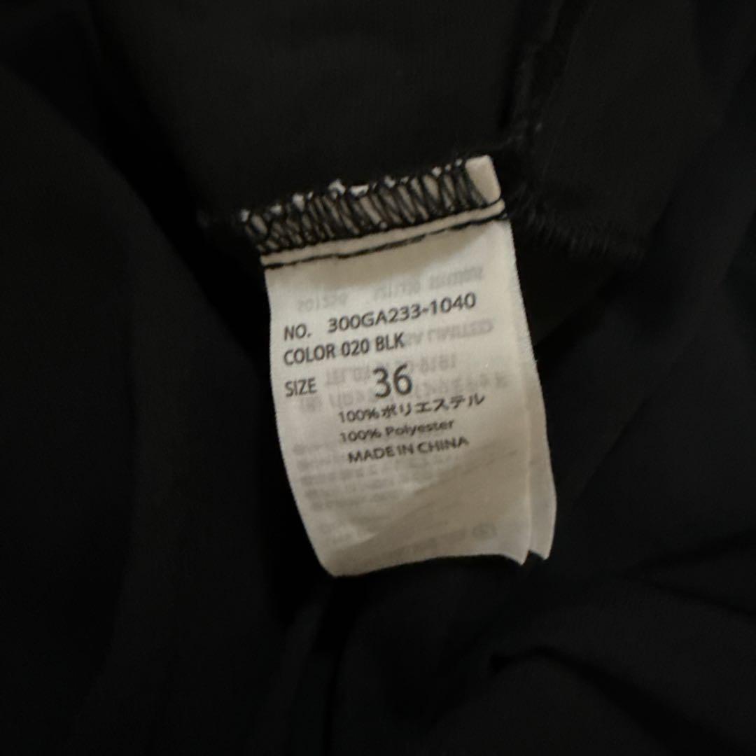 738　エンフォルド　黒　オールインワン