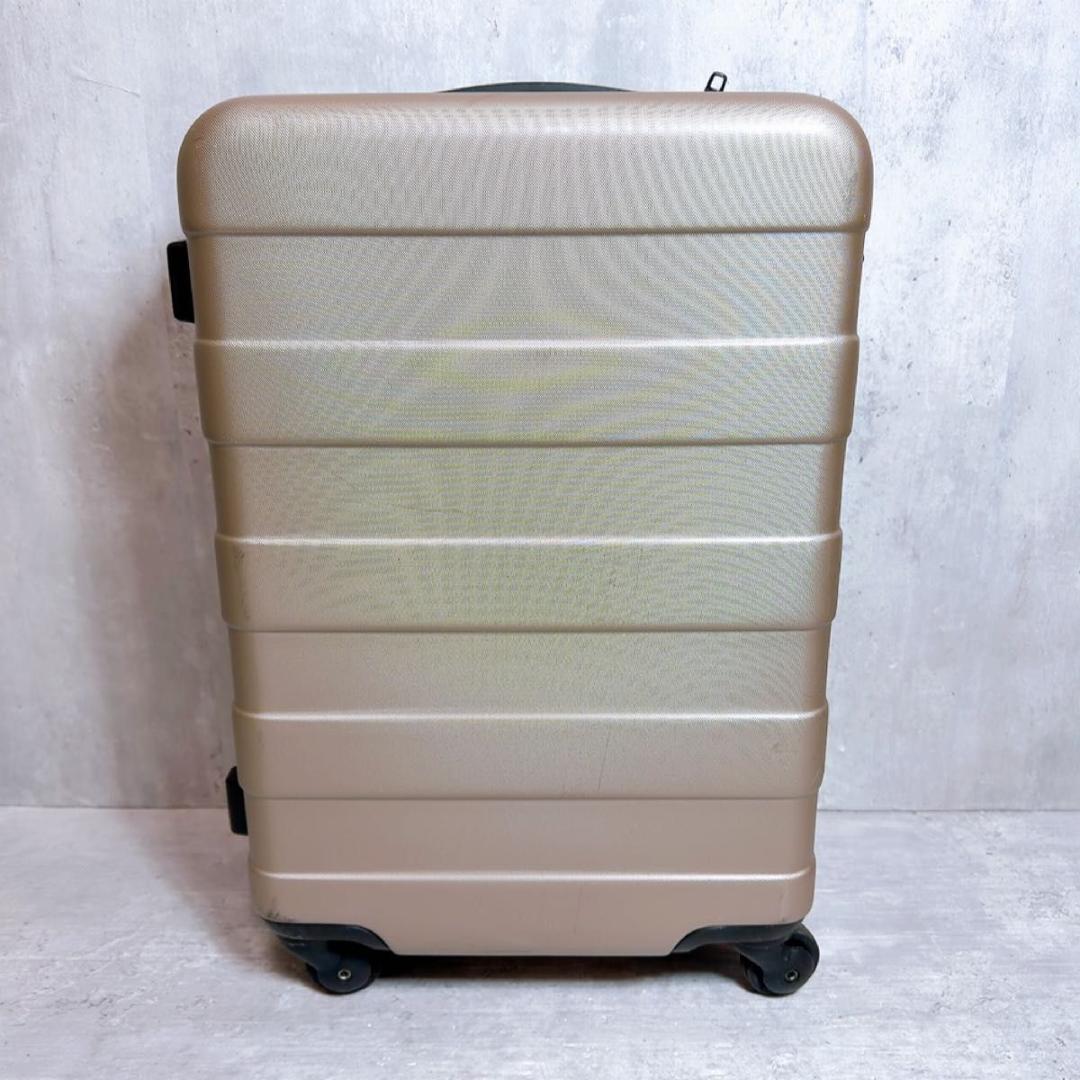 廃盤　無印良品　バーの高さを自由に調節できるストッパー付きハードキャリー 33Ｌ