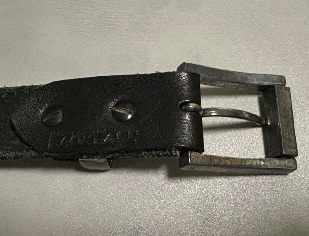 ISAMU KATAYAMA BACKLASH　ダブルショルダー 製品染めベルト