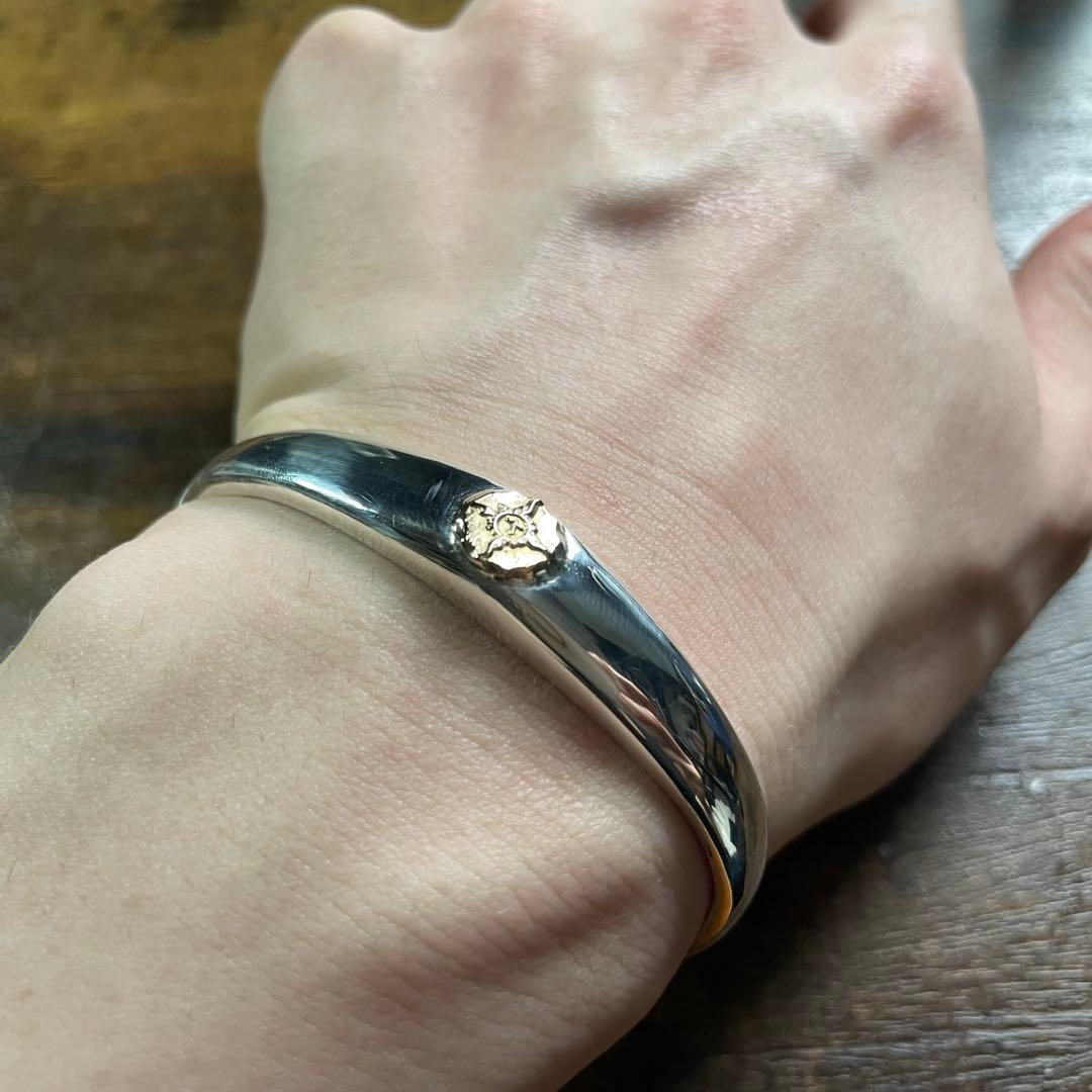 ファーストアローズ　バングル Bungle with K18付き　バングル