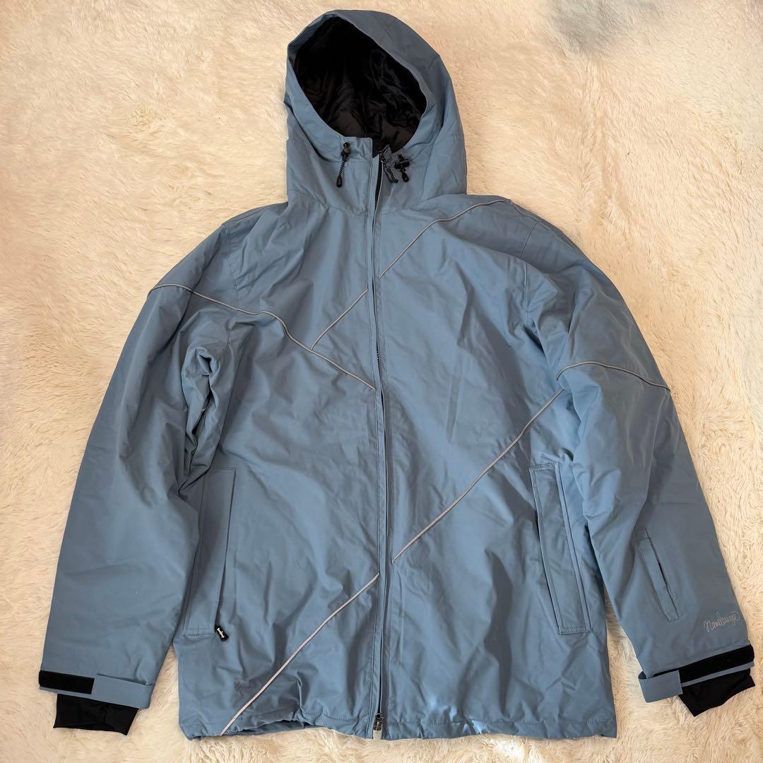 namelessage スノーボードウェア 上下セット XLサイズ 水色