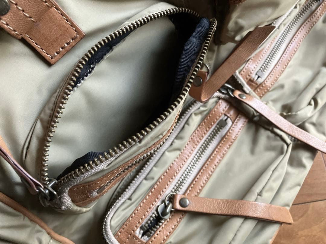 yohji yamamoto イザック2way ショルダーバッグ　ボストンバッグ