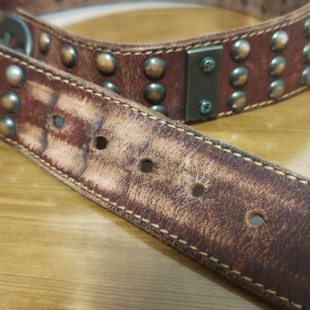 DIESEL 本革 ベルト イタリア製