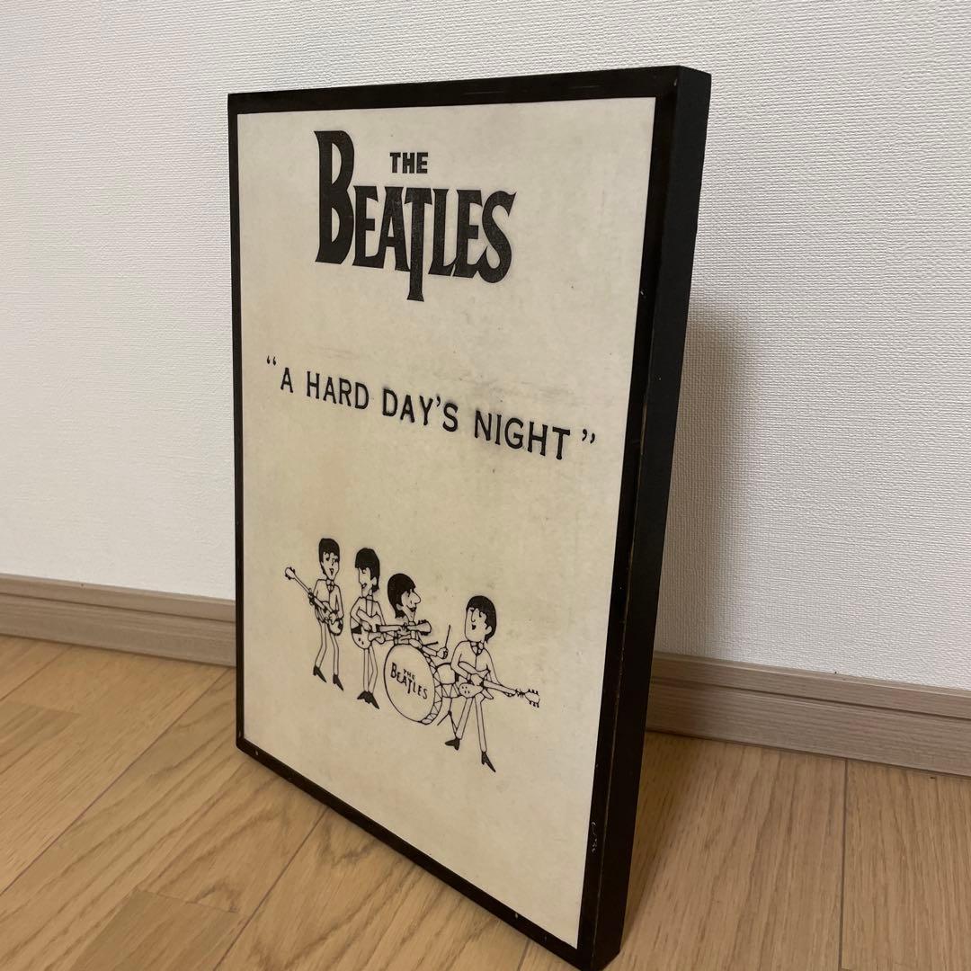 The Beatles A Hard Day's Night ウッドパネル