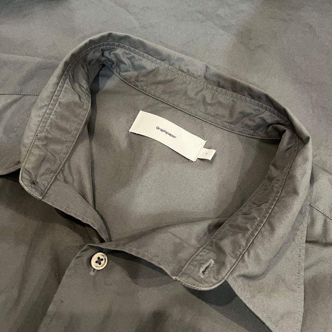 ［美品］定番Graphpaper オーバーサイズ ブロードシャツ