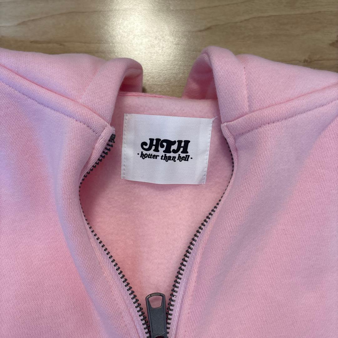 HTHsweat hood romper HTHロンパース美品