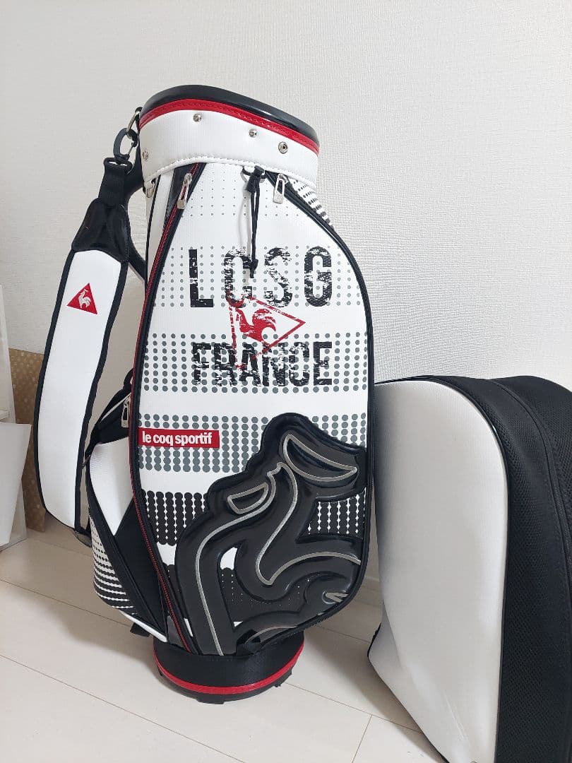 【美品】ルコックスポルティフゴルフキャディーバック