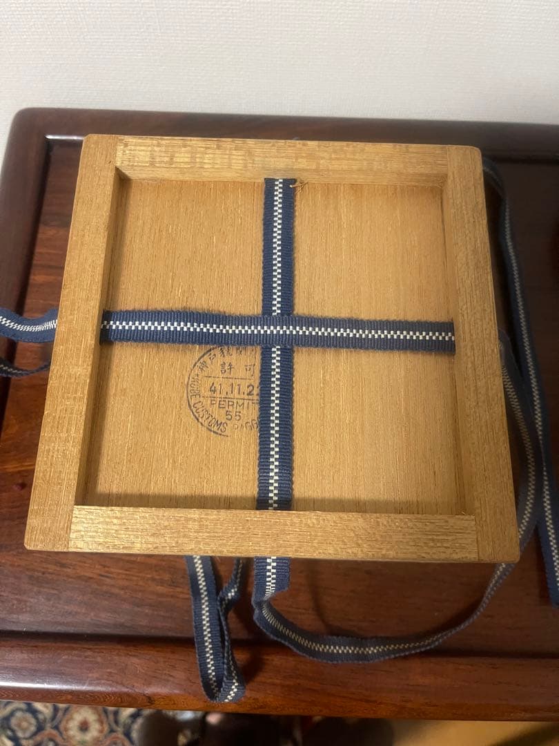 希少骨董抹茶盌(碗 )壺屋焼(琉球焼) 小橋川永弘作　茶碗 美品 箱付き