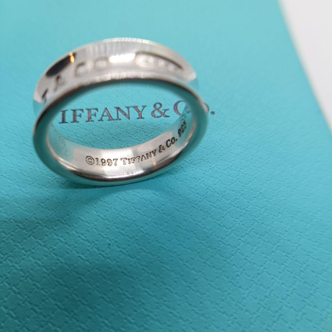 極美品✨️　ティファニー　1837　リング　シルバー　23号