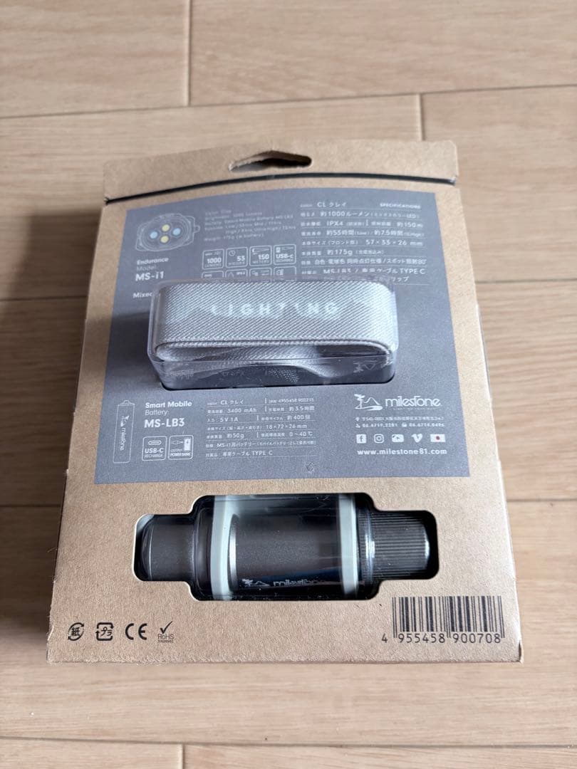 Milestone MS-i1 ヘッドライト マイルストーン