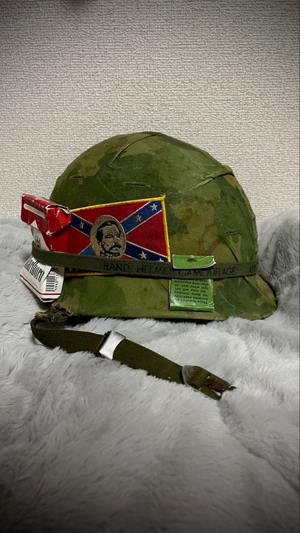 実物 米軍 M2ヘルメット