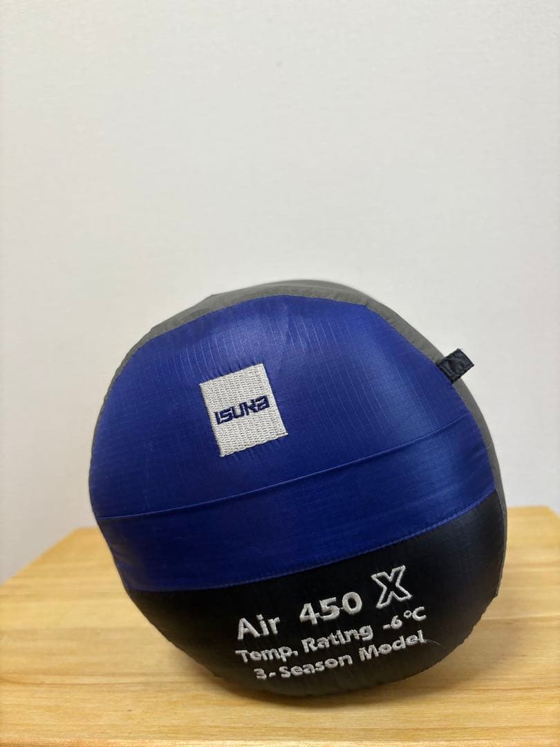isuka Air 450 X 寝袋 ストリージバッグ付き