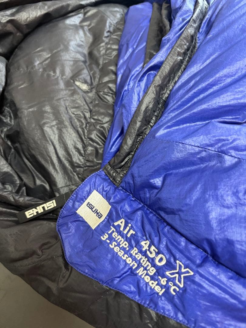isuka Air 450 X 寝袋 ストリージバッグ付き