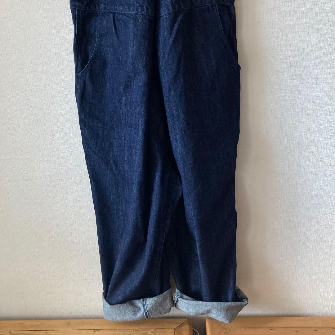 nest Robe ネストローブ デニムフロントホックサロペット＊