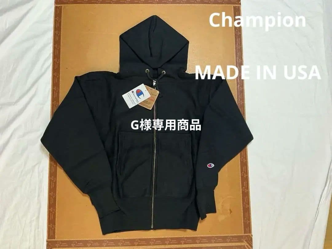 Champion チャンピオン MADE IN USA フルジップパーカー M