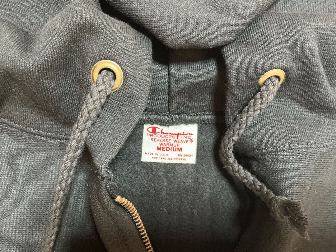 Champion チャンピオン MADE IN USA フルジップパーカー M