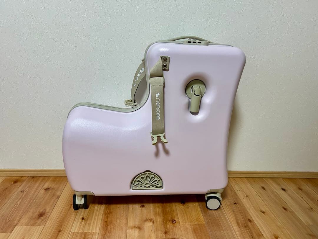 ノリッコ　子どもが乗れるキャリーケース