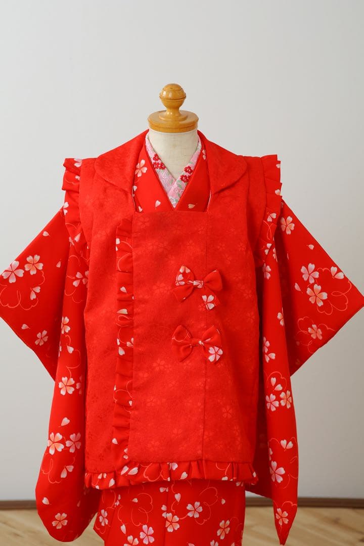 赤❗️七五三❗️着物❗️3歳❗️被布