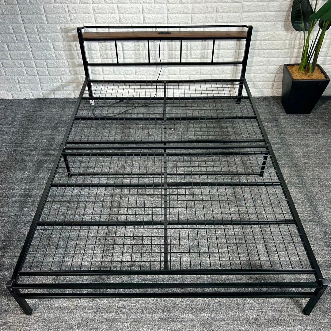 ベッドセット フレーム マットレス ダブル リビングハウス 眠ノ家 G026