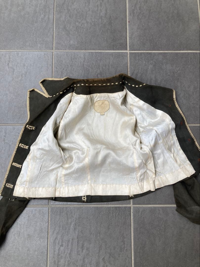 半額大幅値下70sノースビーチスエードレザージャケットビンテージ古着