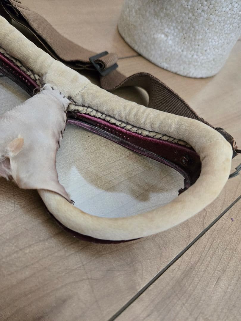 日本陸軍/海軍航空隊　鷲の目ゴーグル(戦後製造品)　山本製