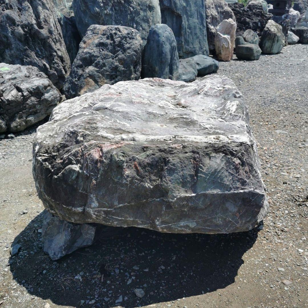 北海道産　三石　499キロ　庭石　鑑賞石 石　庭　坪庭　ガーデニング