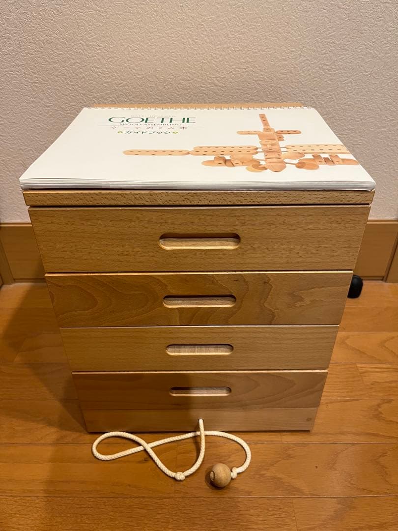 家庭保育園　ゲーテの組み木　 木製知育玩具