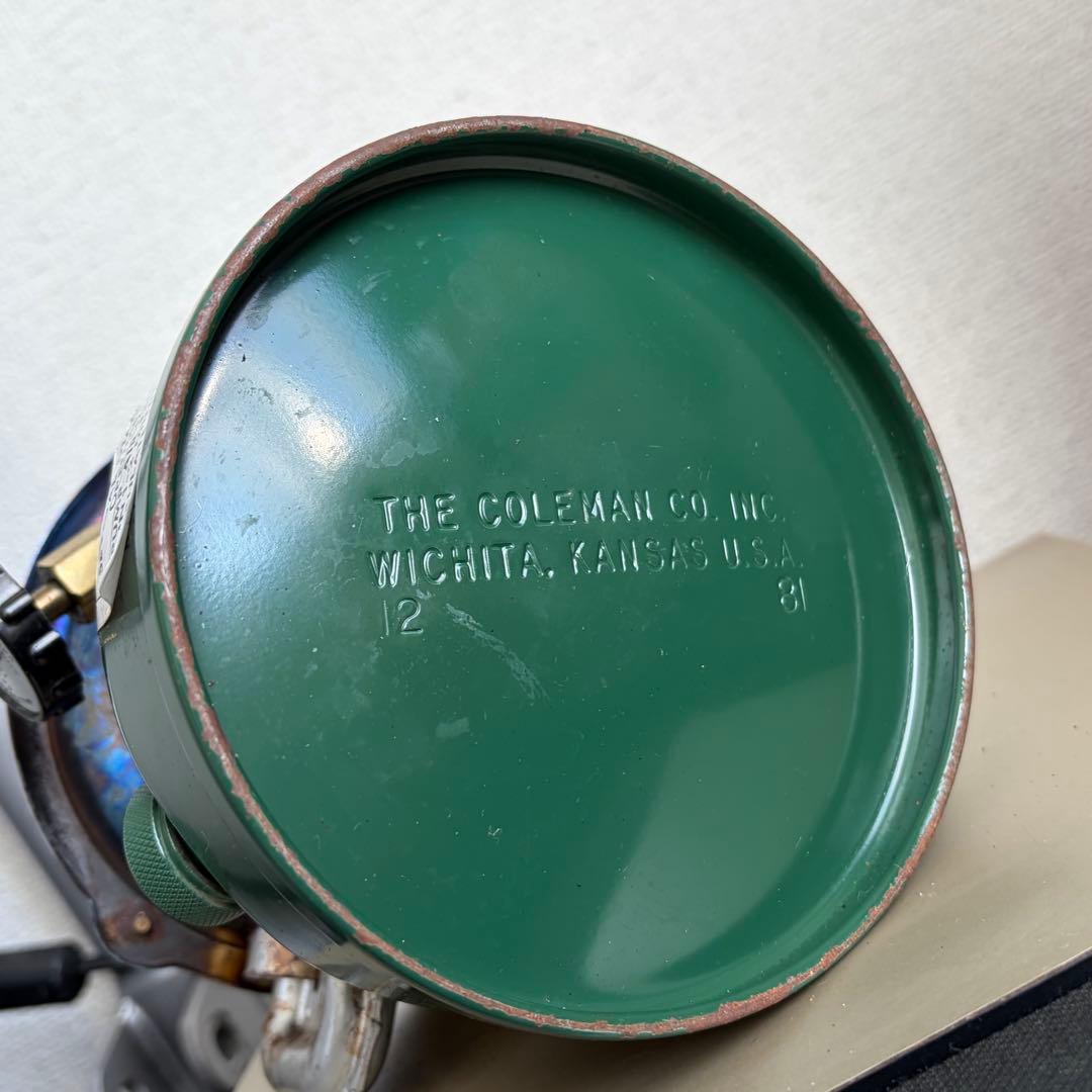 Coleman 502 シングルバーナー 1981年12月