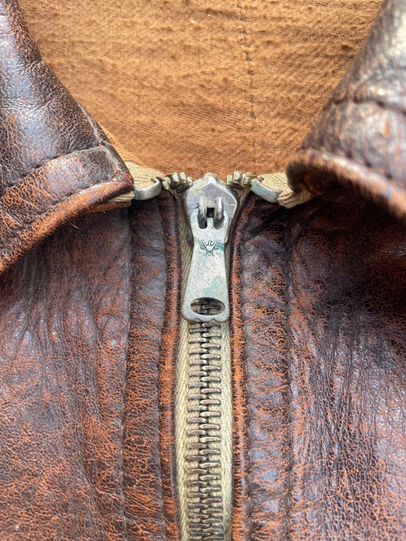 40s ハルトマン　ジャケット　レザー　ヴィンテージ　モーターサイクル　50s