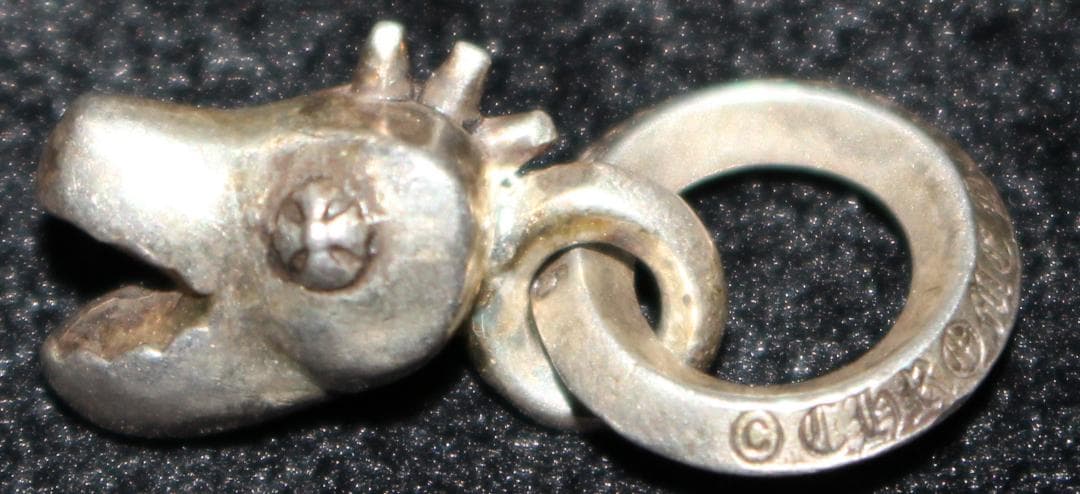 クロムハーツ　ディノヘッド　チャーム