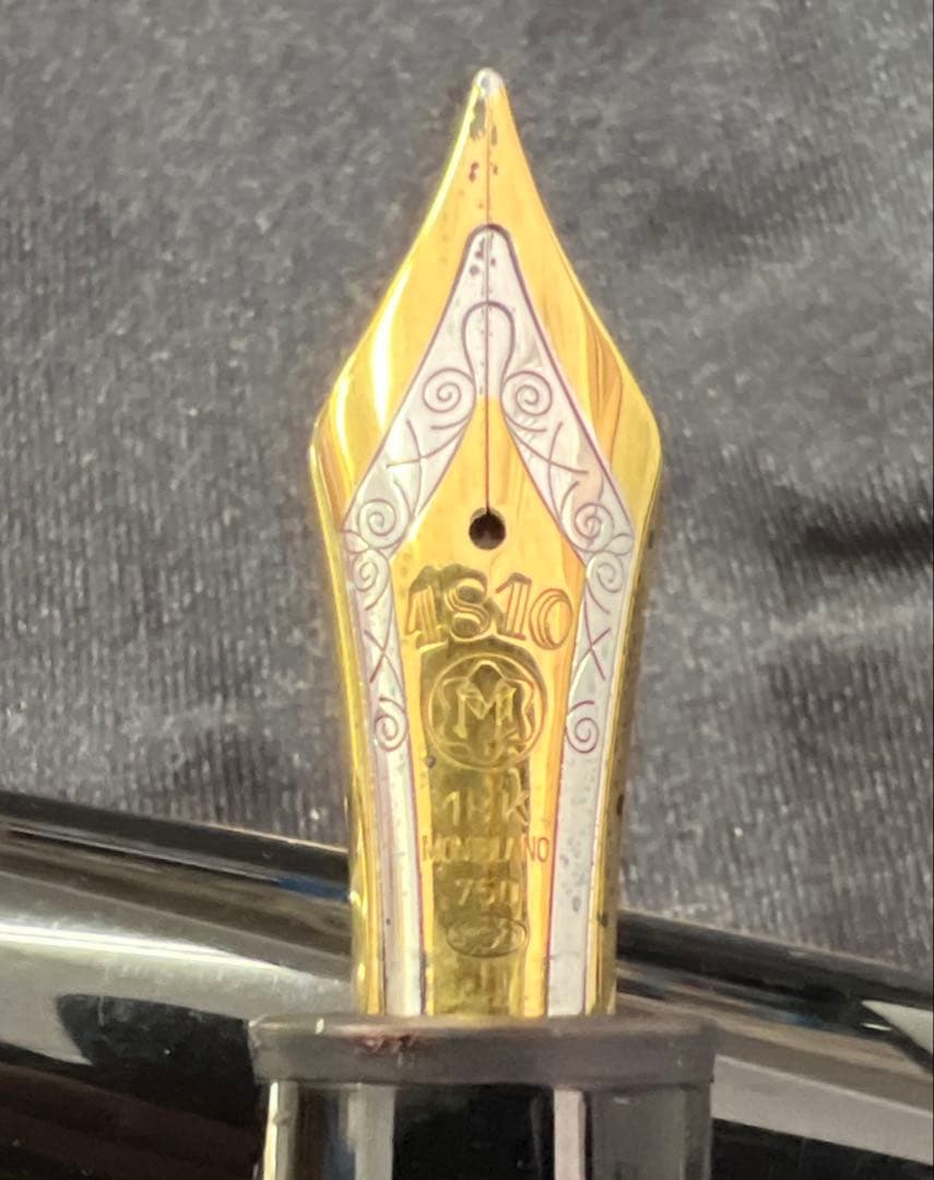 在庫一掃‼️美品‼️MONTBLANC 高級万年筆MEISTERSTUCK 18K