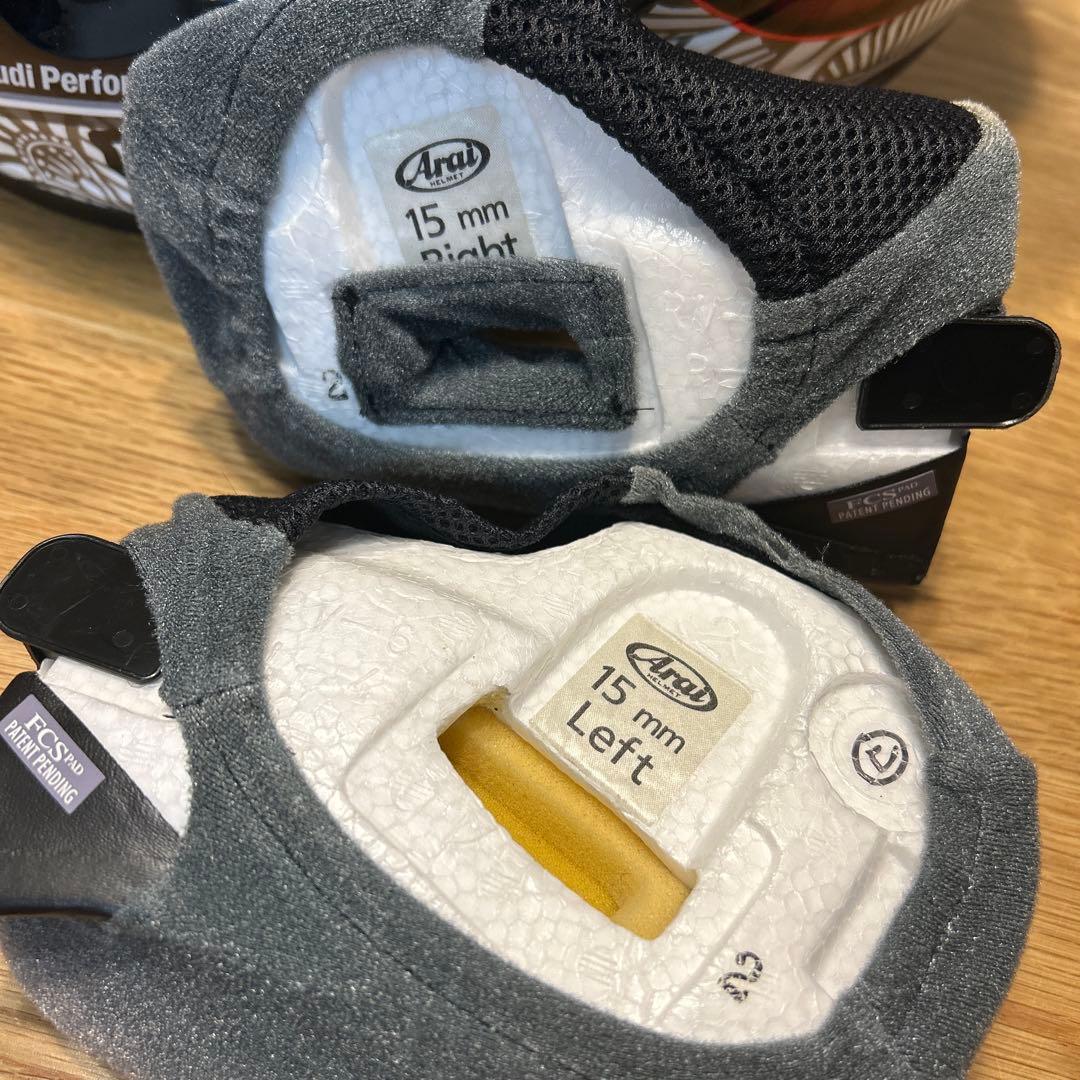 Araiヘルメット中野真矢モデル　レプリカQUANTUM-J XLサイズ