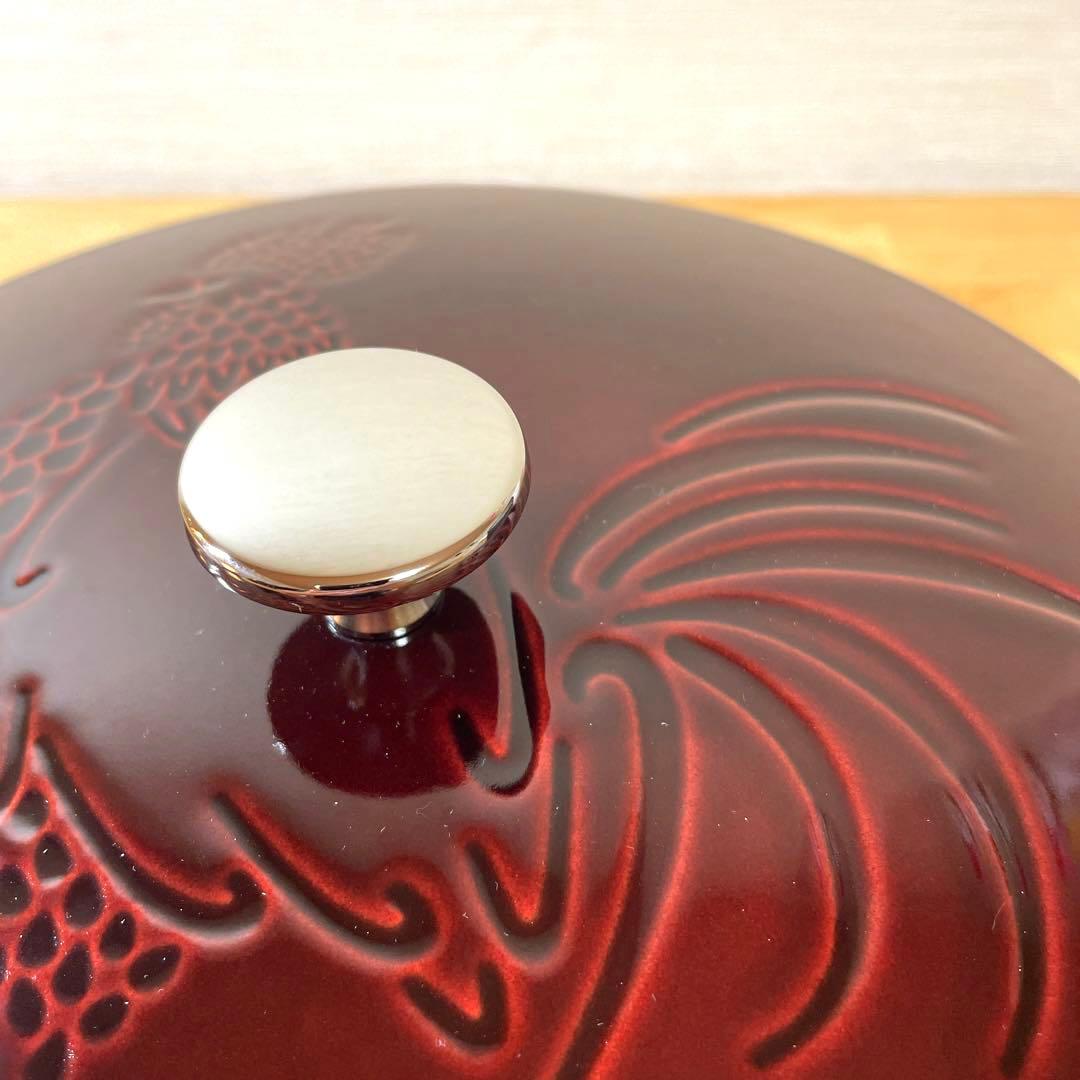 Staub ストウブ フレンチルースター ココット グレナディンレッド 24cm