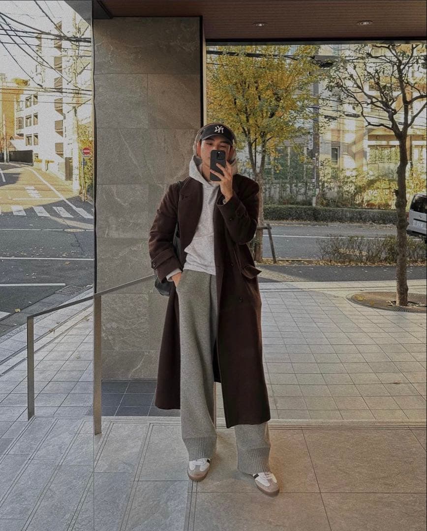 ジャケット・アウター Apartment Three Double-Breasted Overcoat