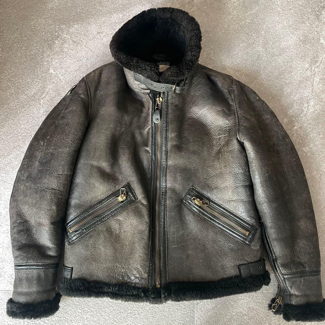 USA製★AVIREX B-9 ヴィンテージ　フライトジャケット　メンズ　38