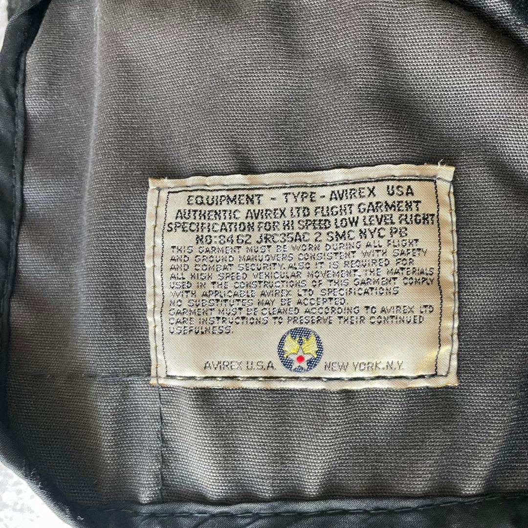 USA製★AVIREX B-9 ヴィンテージ　フライトジャケット　メンズ　38