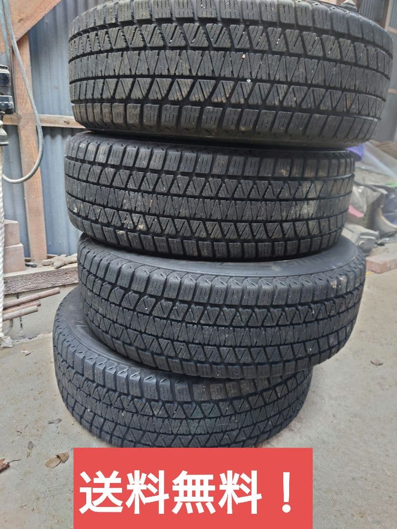 ブリヂストンブリザックDMV-3　225/65R17 19年製　2本　中古①