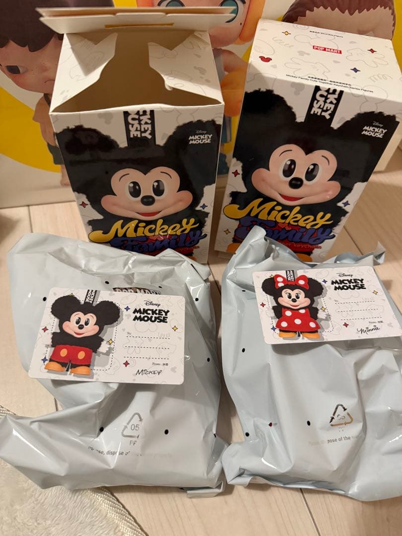POP MART ディズニー ミッキーファミリー ミッキー ミニー