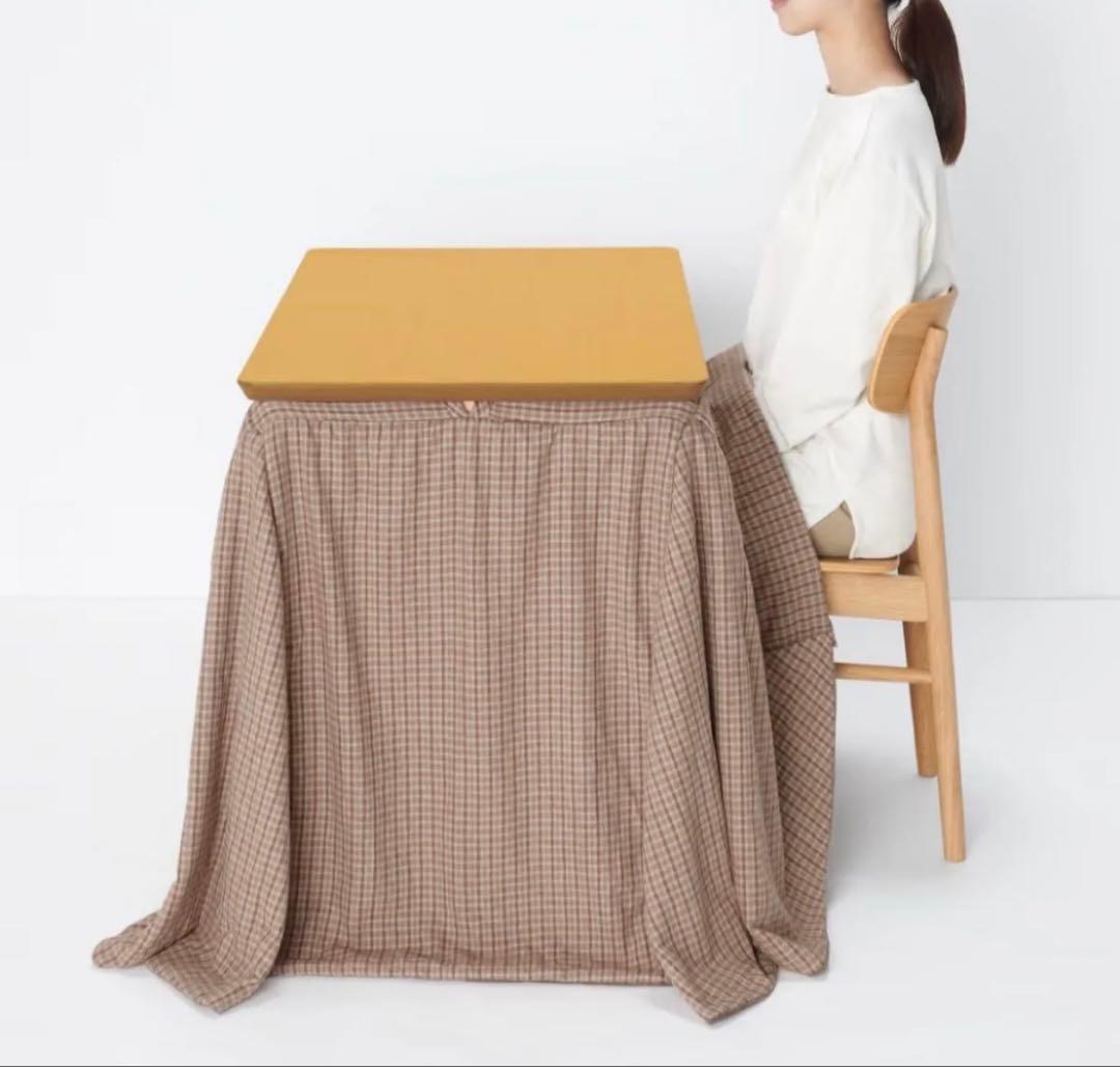 無印良品　デスクこたつ ナチュラル／ＭＪ‐ＤＫ１‐Ｎ