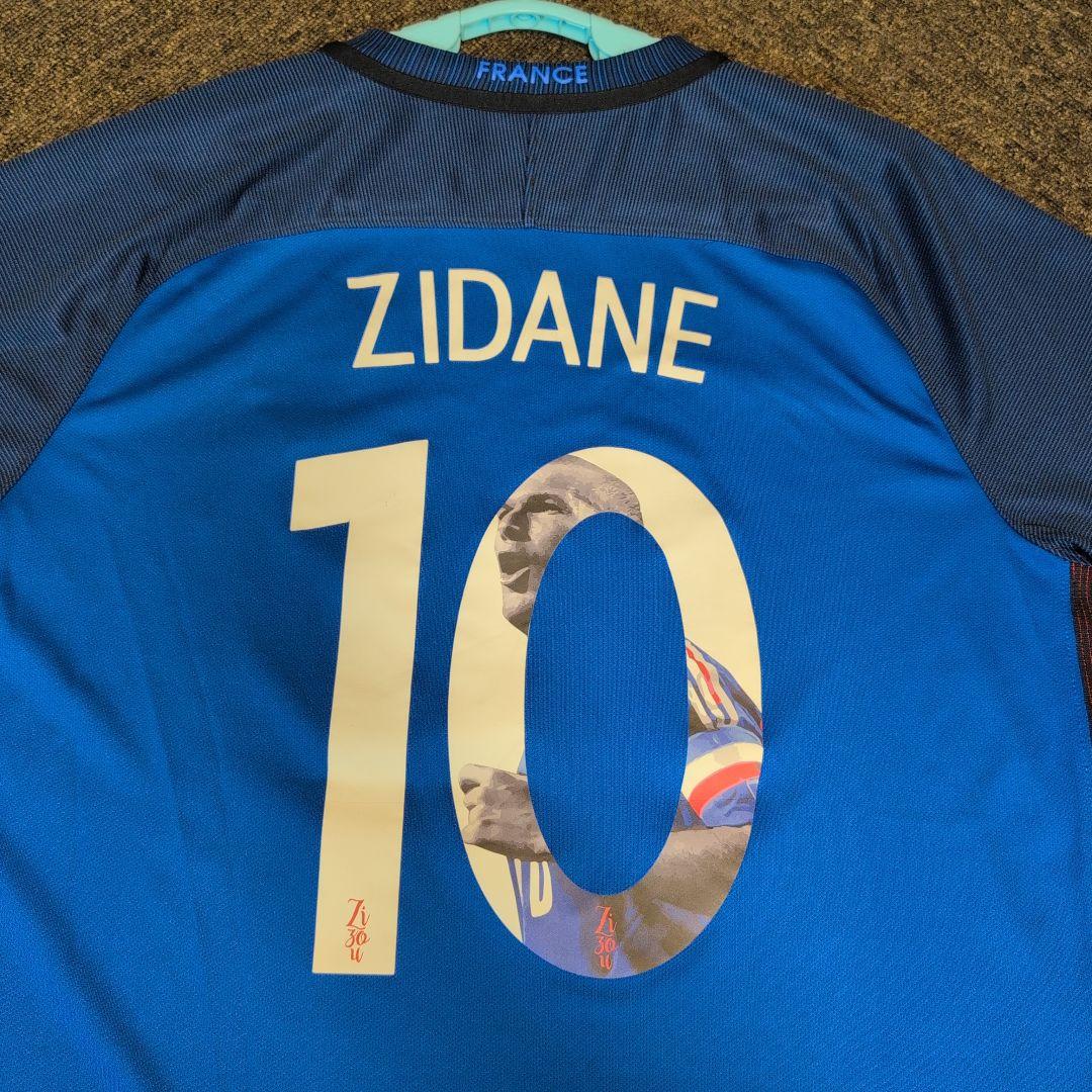 サッカーフランス代表ユニフォーム 背番号10 ジネディーヌ・ジダン 2016年