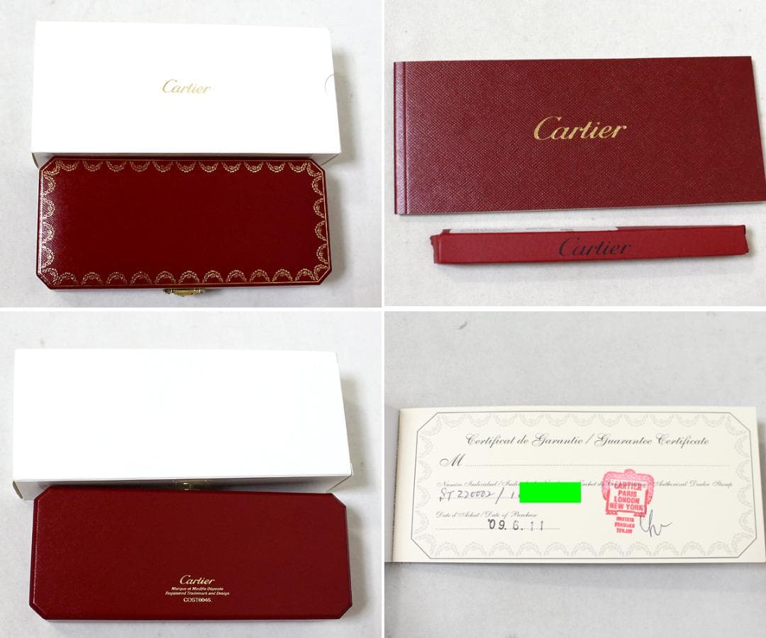超美品カルティエ パシャドゥ カルティエ ボールペン ギャラ箱付　芯交換済