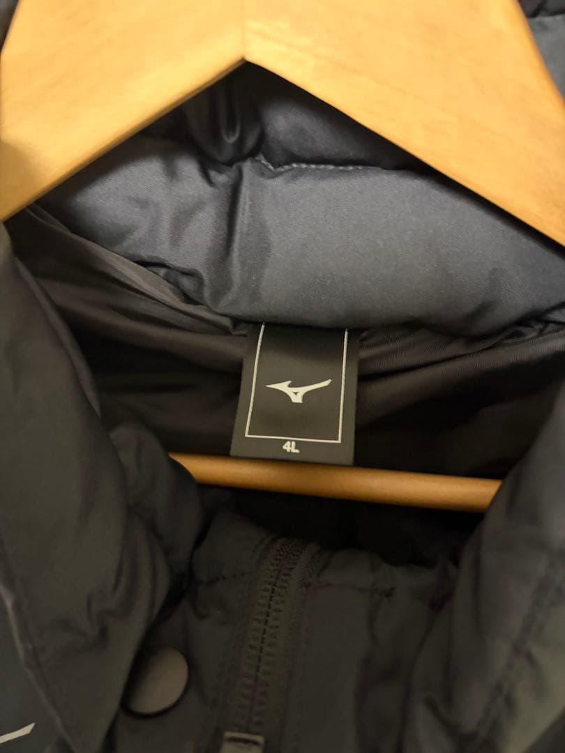 大人気　ビッグサイズ　ミズノ　ベンチコート ブラック4L