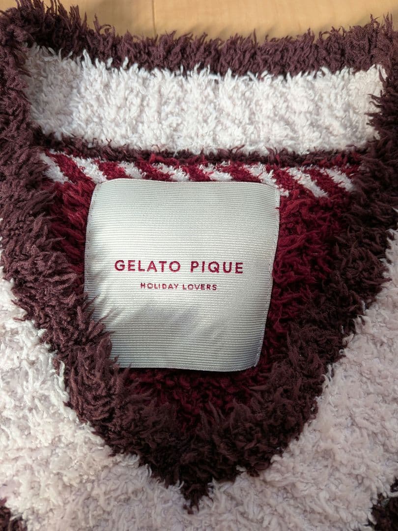 【HOLIDAY】ジェラピケ ベア ルームウェア 上下セット Fサイズ