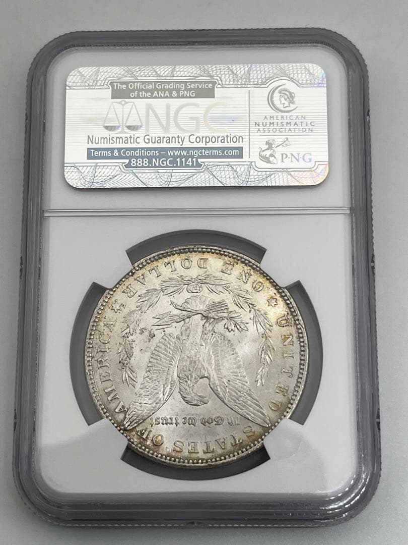 NGC MS63 MORGAN DOLLAR モルガンダラー 1882年 鑑定品