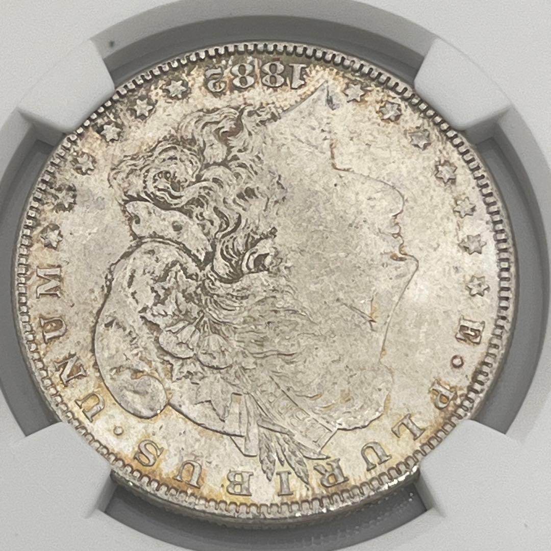 NGC MS63 MORGAN DOLLAR モルガンダラー 1882年 鑑定品
