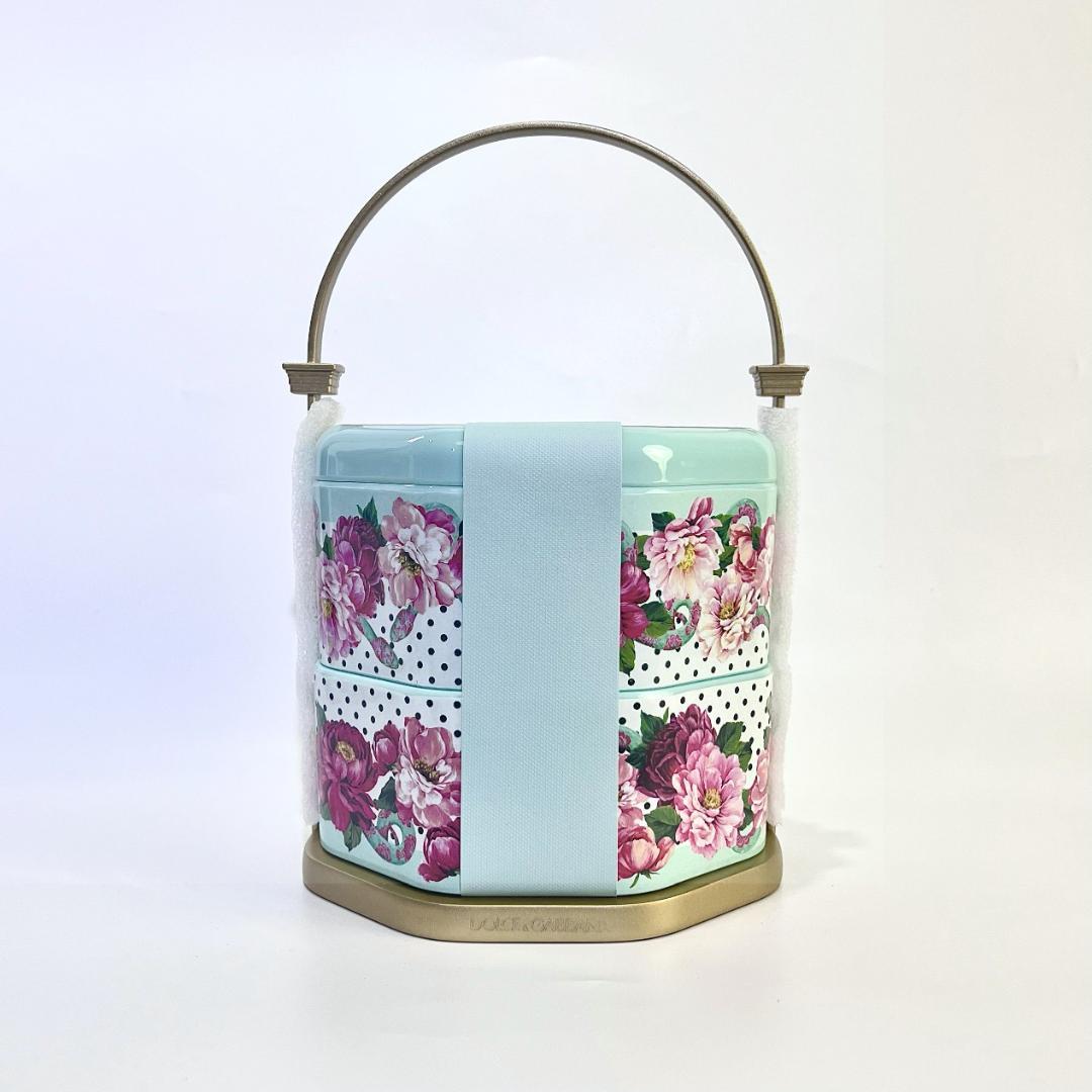 D&G ドルチェ&ガッバーナ 花柄 スィーツボックス 小物入れ レア 未使用品