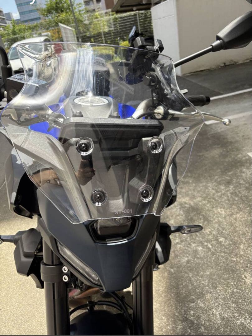 YAMAHA MT-07(2025～) スクリーン+マルチマウントステー